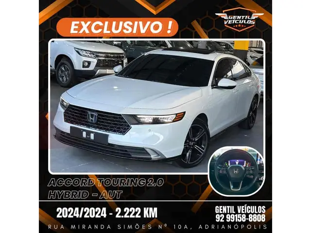 Carro Honda Accord 2024 Hybrid 2.0