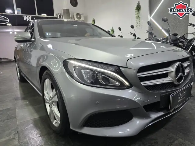 Carro Mercedes-Benz Classe C 2016 C 180 Avantgarde FlexFuel