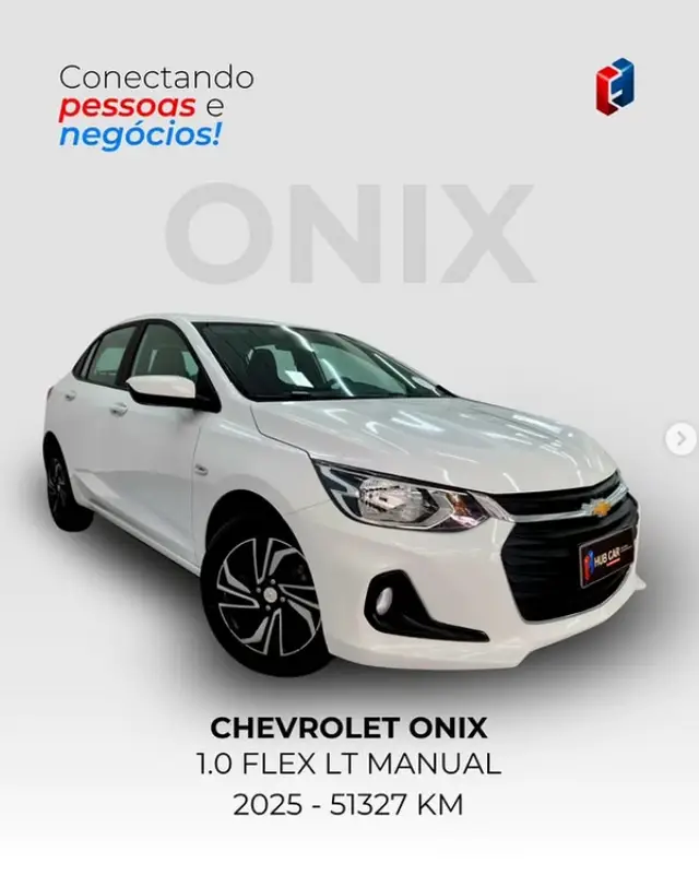 Carro Chevrolet Onix 2025 1.0