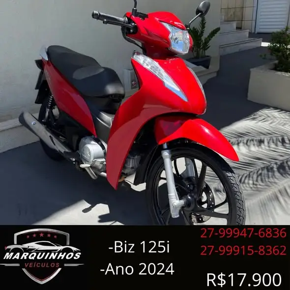 Moto Honda Biz 125i 2024 Flex