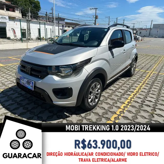 Carro Fiat Mobi 2024 Trekking 1.0