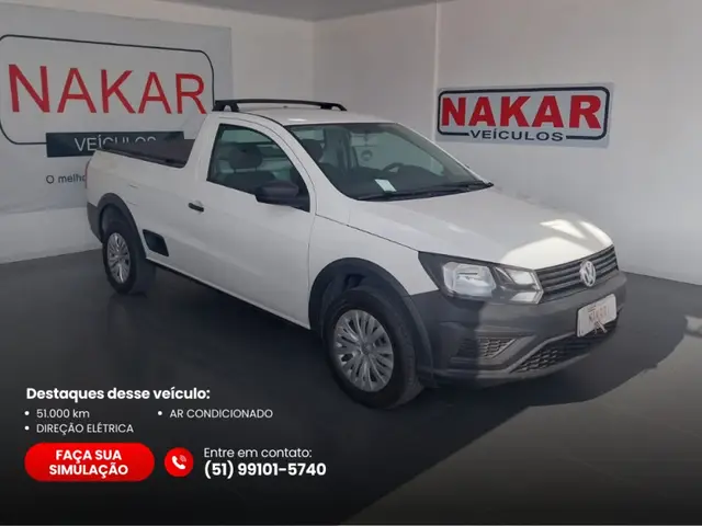 Carro Volkswagen Saveiro 2023 Robust 1.6 MSI CS (Flex)