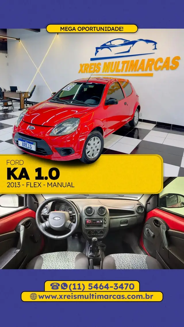Carro Ford Ka 2013 Ka 1.0 Fly (Flex)