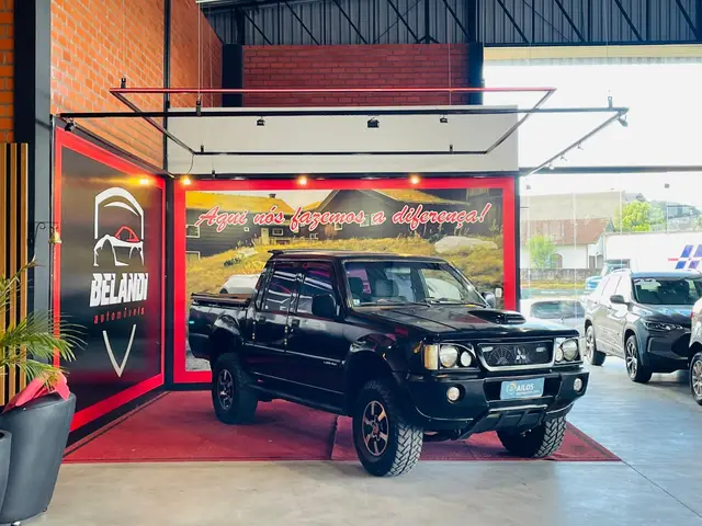 Carro Mitsubishi L200 2003 L 200 L 4x4 2.5 Turbo (cab. dupla)