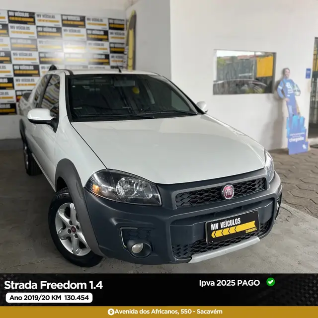 Carro Fiat Strada 2020 Freedom 1.4 CD (Flex)