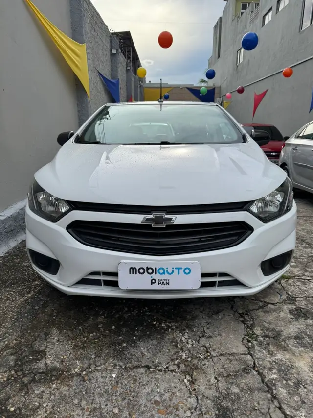 Carro Chevrolet Joy Plus 2021 Plus 1.0 8V Black Edition (Flex)