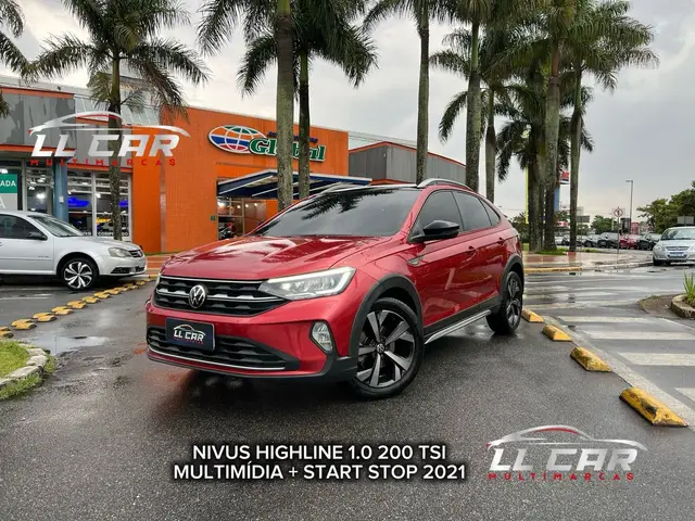 Carro Volkswagen Nivus 2021 Highline 1.0 Turbo (Aut.)