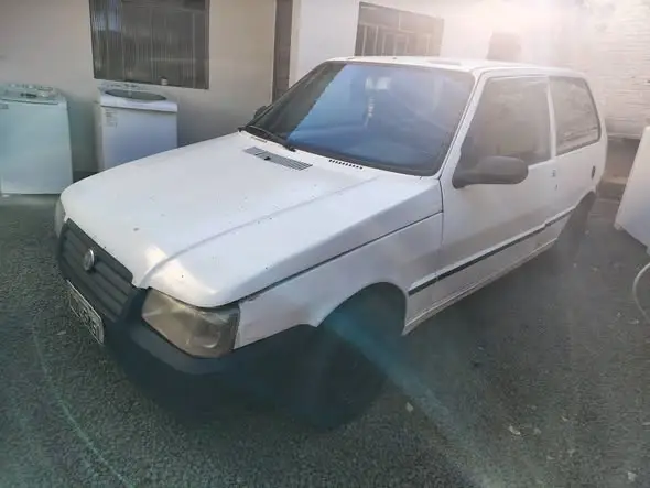 Carro Fiat Uno Mille 2007 Fire 1.0 (Flex)