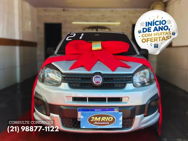 Carro Fiat Uno 2021 Attractive 1.0