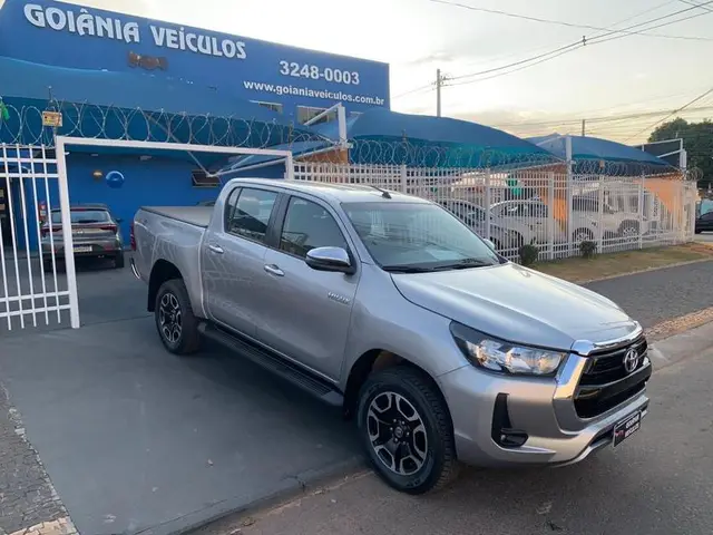 Carro Toyota Hilux Cabine Dupla 2021 SRV 2.8 TDI CD 4x4 (Aut)
