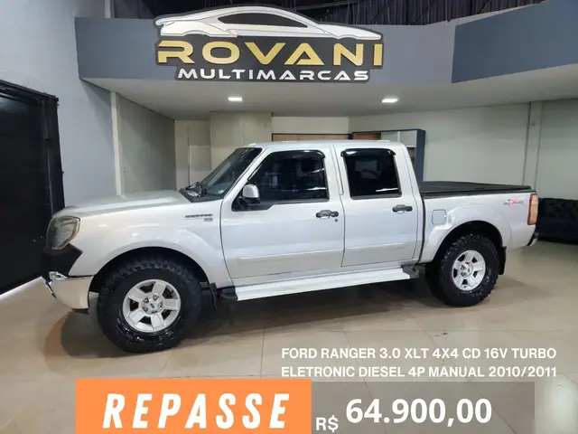 Carro Ford Ranger Cabine Dupla 2011 Ranger Limited 4x4 3.0 (Cab Dupla)