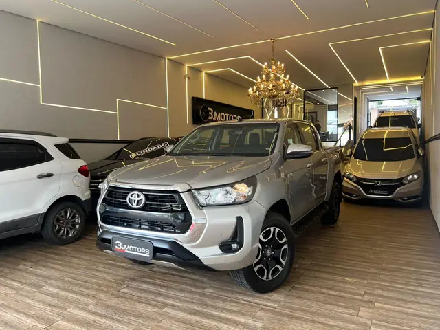 Carro Toyota Hilux Cabine Dupla 2022 SRV 2.8 TDI CD 4x4 (Aut)