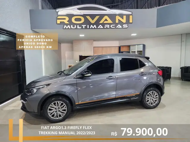 Carro Fiat Argo 2023 Trekking 1.3 (Flex)