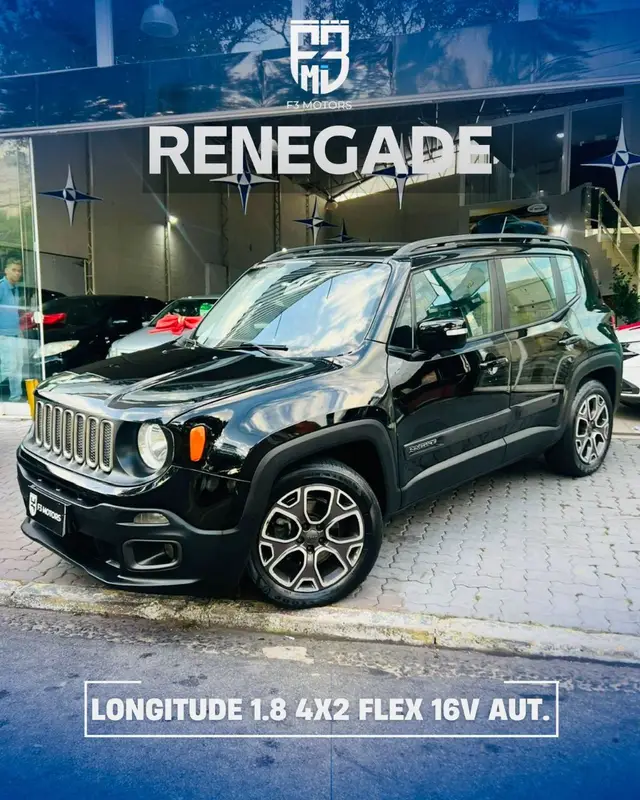 Carro Jeep Renegade 2016 Longitude 1.8 4x2 (Aut) (Flex)