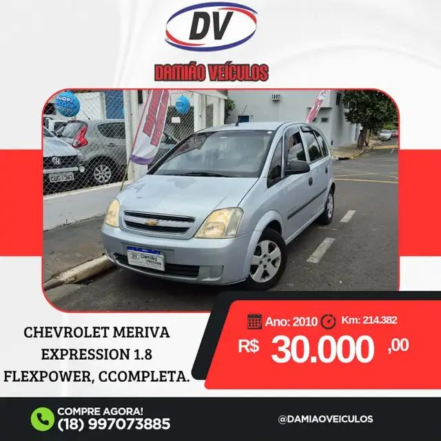 Carro Chevrolet Meriva 2010 Expression 1.8 (Flex) (easytronic)