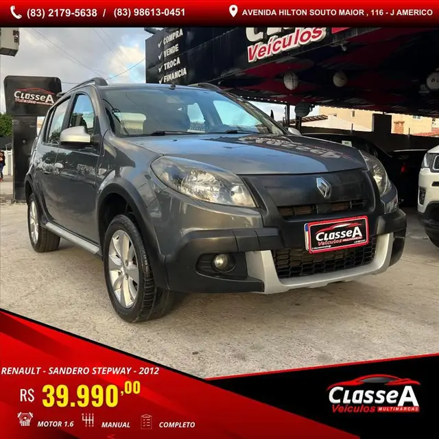 Carro Renault Sandero Stepway 2012 1.6 16V (Flex)