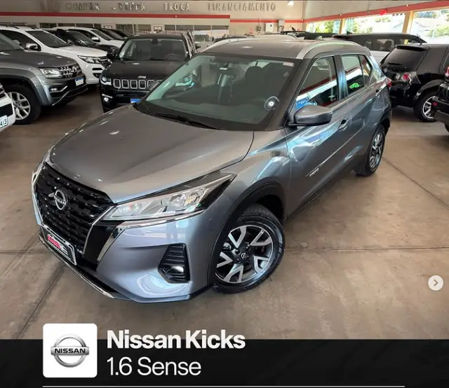Carro Nissan Kicks 2025 Sense CVT 1.6 (Flex)