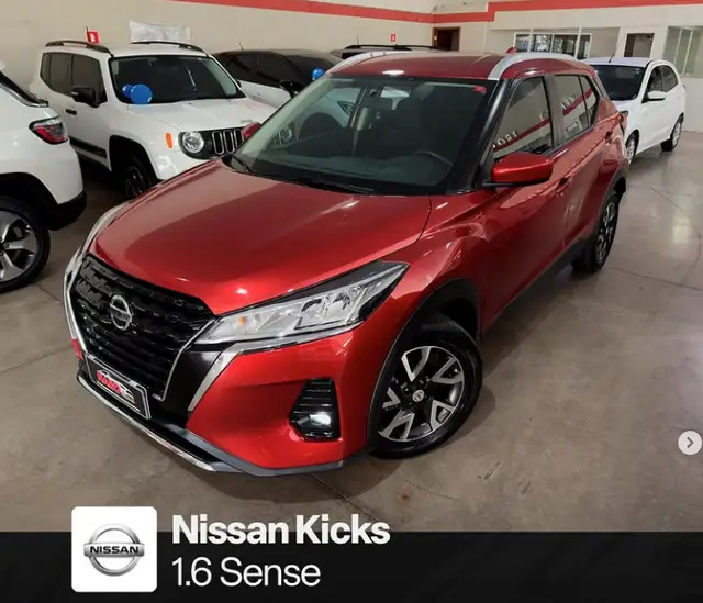 Carro Nissan Kicks 2025 Sense CVT 1.6 (Flex)