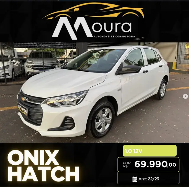 Carro Chevrolet Onix 2025 1.0