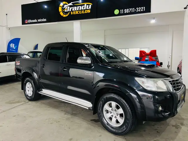Carro Toyota Hilux Cabine Dupla 2012 Hilux 3.0 TDI 4x4 CD SRV (Aut)