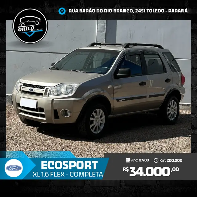 Carro Ford EcoSport 2008 Ecosport XL 1.6 (Flex)