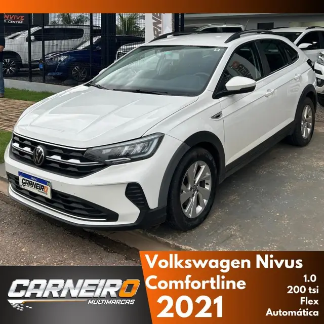 Carro Volkswagen Nivus 2021 Comfortline 1.0 Turbo (Aut) (Flex)
