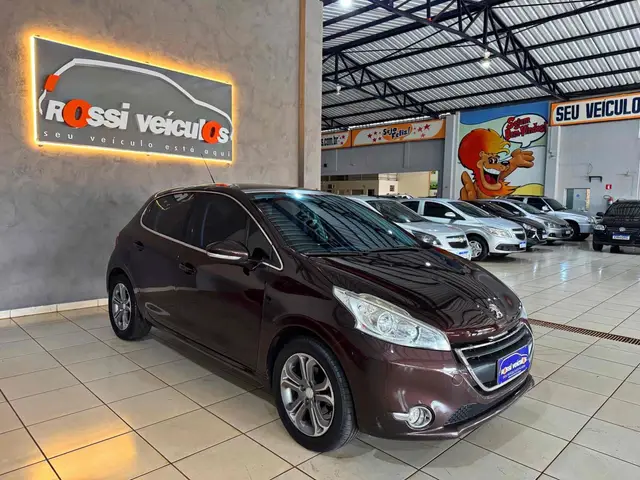 Carro Peugeot 208 2015 Griffe  1.6 16V (Flex) (Aut)