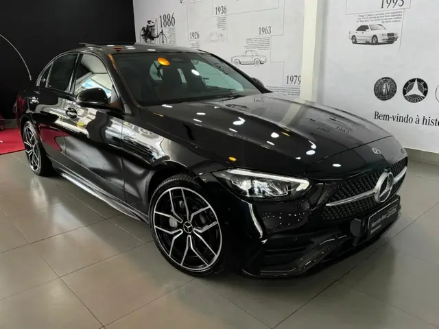 Carro Mercedes-Benz C 200 AMG 2023 AMG Line EQ Boost 1.5 (Aut)