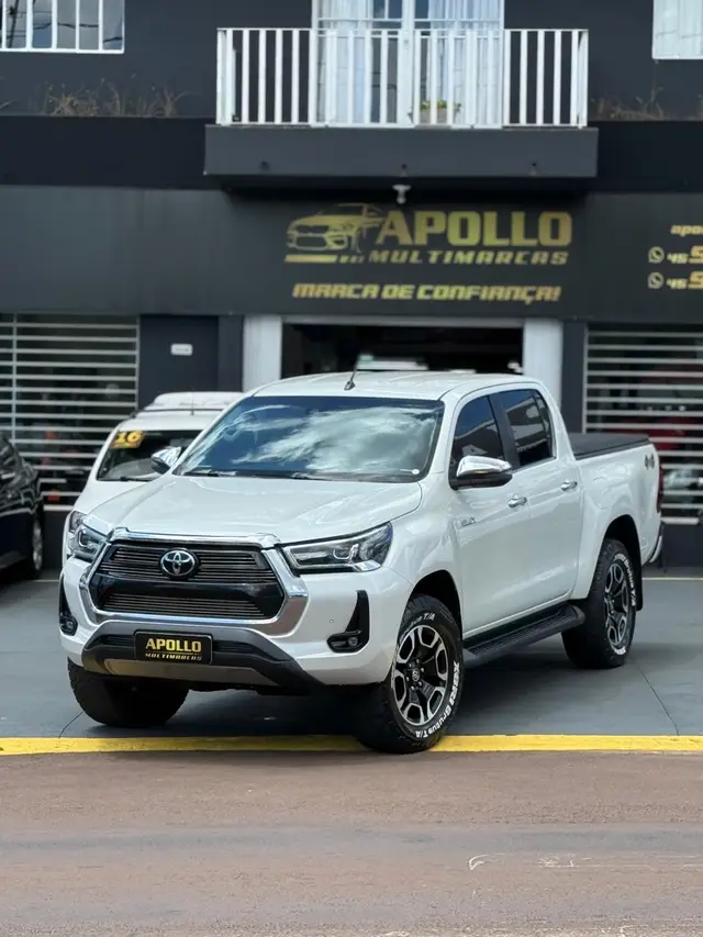 Carro Toyota Hilux Cabine Dupla 2021 SRX 2.8 TDI CD 4x4 (Aut)