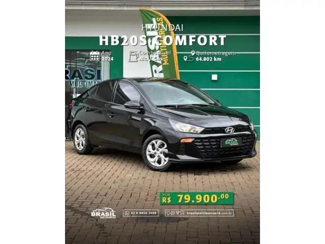 Carro Hyundai HB20S 2024 Comfort 1.0 (Flex)