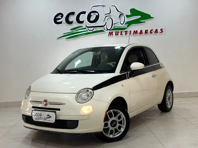 Carro Fiat 500 2013 Cult 1.4 8V