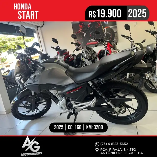 Moto Honda CG 160 2025 Start