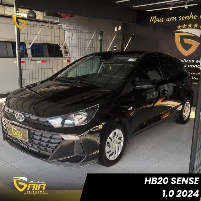 Carro Hyundai HB20 2024 Sense 1.0 (Mec.)