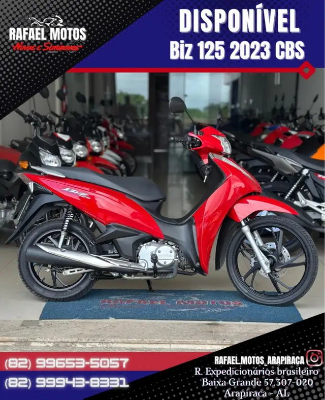 Moto Honda Biz 125 2023 Flex