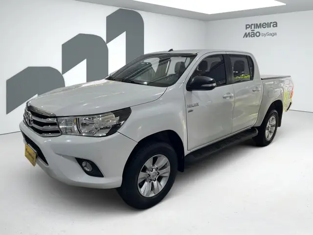 Carro Toyota Hilux Cabine Dupla 2017 Hilux 2.7 SR CD 4x2 (Flex) (Aut)