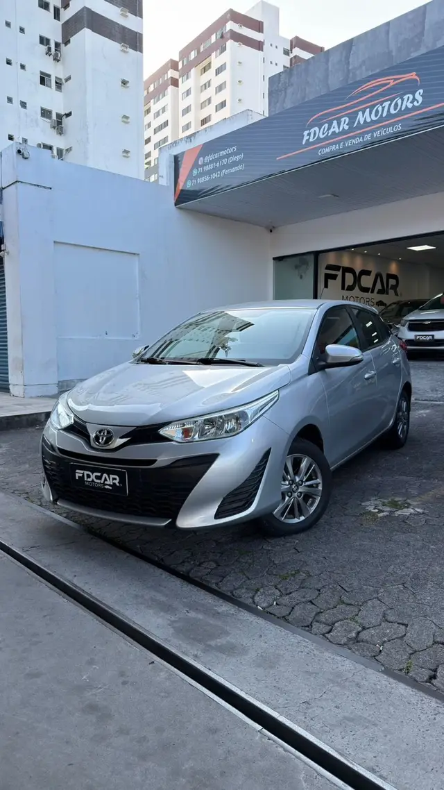 Carro Toyota Yaris 2020 1.5 XL Plus Connect CVT (Flex)