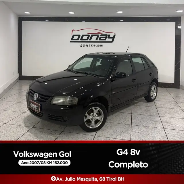 Carro Volkswagen Gol 2008 1.0 (G4) (Flex)