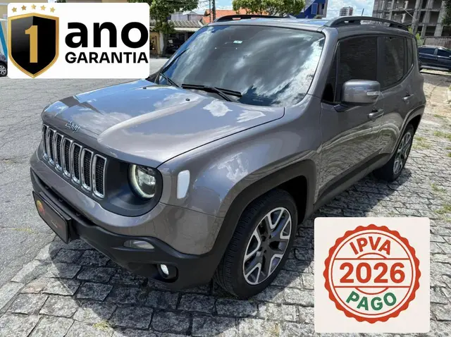 Carro Jeep Renegade 2021 Longitude 1.8 4x2 (Aut) (Flex)