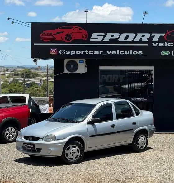 Carro Chevrolet Classic 2007 Corsa Sedan  Life 1.0 (Flex)