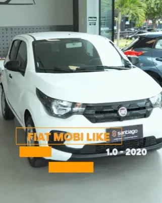 Carro Fiat Mobi 2020 Like 1.0