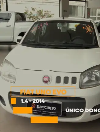 Carro Fiat Uno 2014 ECONOMY Celeb. 1.4 EVO F. Flex 8V 4p