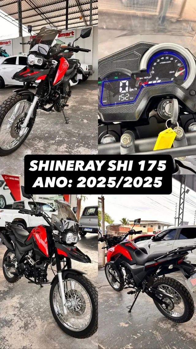 Moto Shineray SHI 175 2025 Carburada