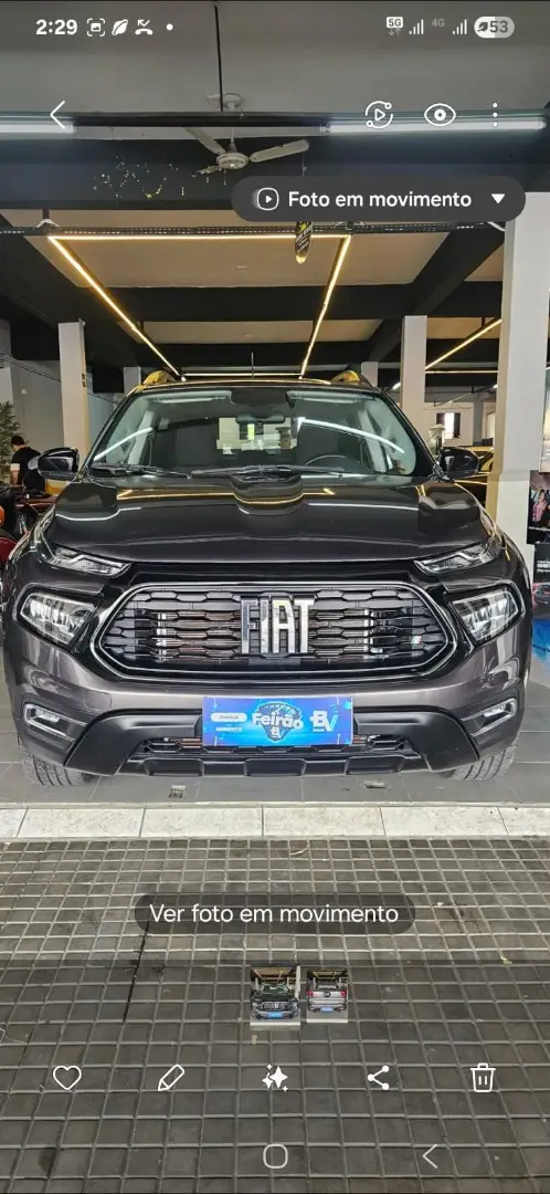 Carro Fiat Toro 2025 Freedom 1.3 Turbo 270