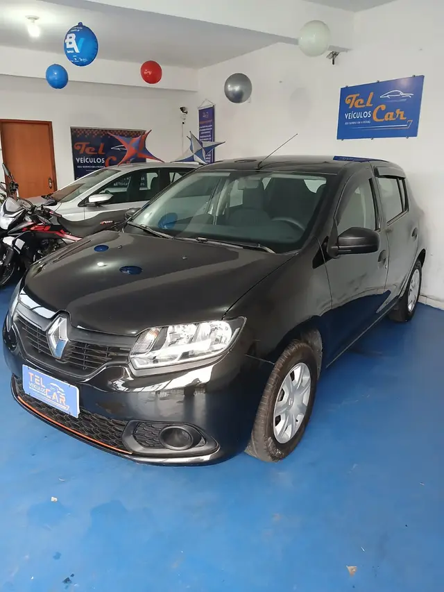 Carro Renault Sandero 2018 Authentique 1.0 12V SCe (Flex)