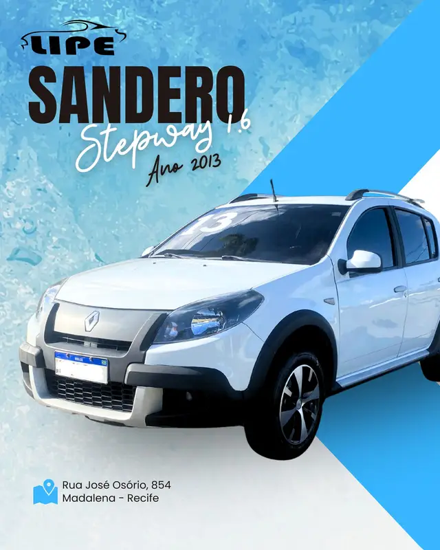 Carro Renault Sandero Stepway 2013 1.6 8V (Flex)