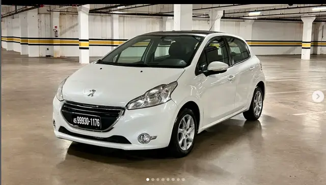 Carro Peugeot 208 2015 Active 1.5 8V (Flex)