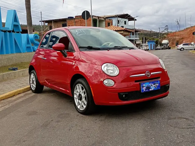 Carro Fiat 500 2014 Cult Dualogic 1.4 Evo (Flex)