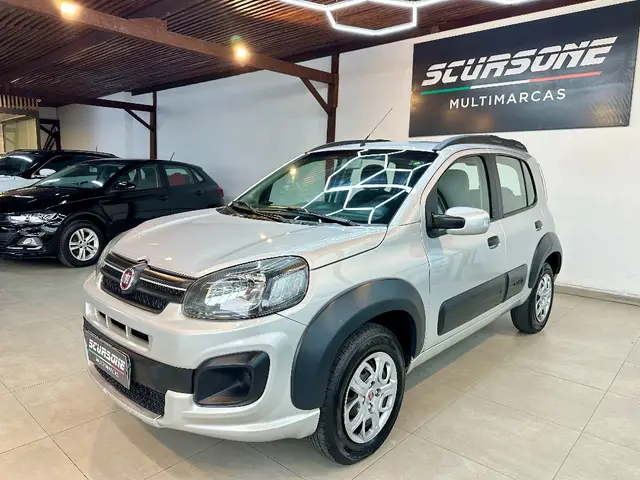 Carro Fiat Uno 2018 Way 1.3 Firefly (Flex)