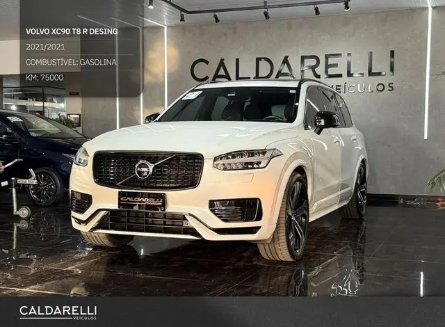 Carro Volvo XC90 2021 R-Design 2.0 T8 Hybrid AWD (Aut)