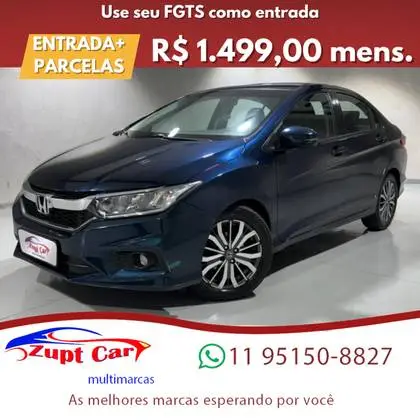 Carro Honda City 2018 EXL 1.5 CVT (Flex)